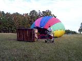 Inflating the balloon