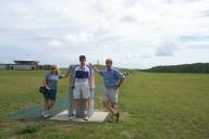 At the 4th flight monument